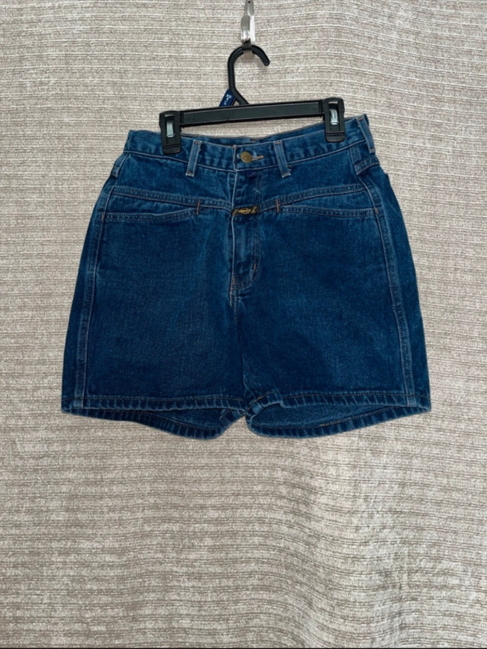 Vintage Marithe Francois Girbaud Shorts Women’s 26 Dark Blue Denim High Rise New